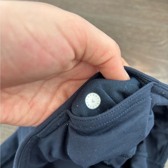Lululemon Navy Leggings Size 4 - Picture 3 of 3